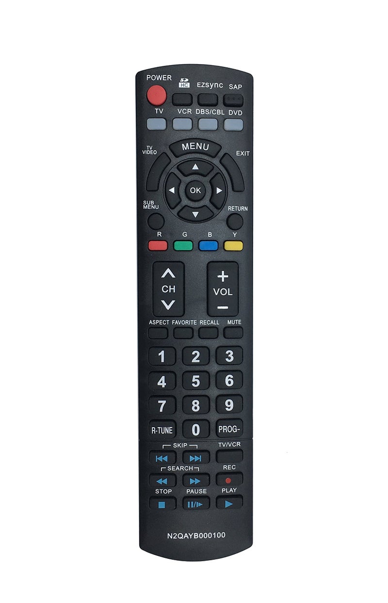 econtrolly Replace Remote N2QAYB000100 for PANASONIC TV Remote Control N2N2QAYB000102 N2QAYB000103 N2QAYB000221 N2QAYB000321 N2QAYB000323 - Image 1